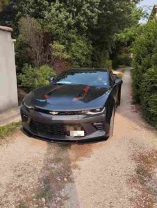 Chevrolet Camaro noire