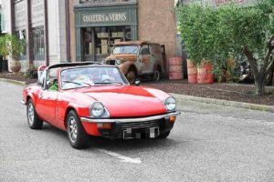 Triumph Spitfire rouge